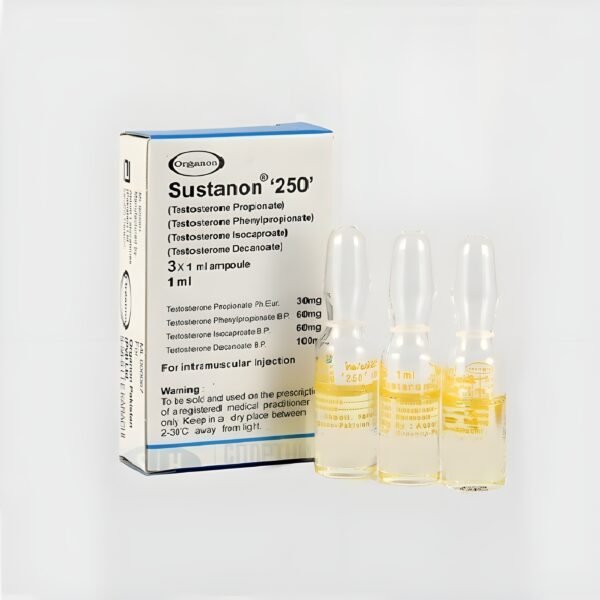 Sustanon 250® (4-testosterones)250mg/ml x 3 Ampoule Organon Sustanon 250® (4-testosterones)250mg/ml x 3 Ampoule Organon