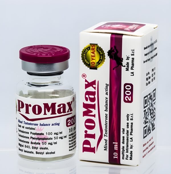 ProMax | Testosterone Blend 200mg/ml x 10ml vial | LA Pharma S.r.l. ProMax | Testosterone Blend 200mg/ml x 10ml vial | LA Pharma S.r.l.