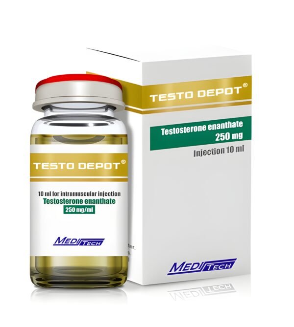 Testosterone Enanthate | Testo Depot 250mg/ml x 10ml vial | Meditech Testosterone Enanthate | Testo Depot 250mg/ml x 10ml vial | Meditech