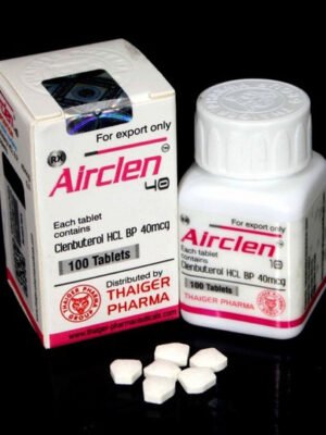 Clenbuterol | Airclen 40mcg x 100 tabs | Thaiger Pharma